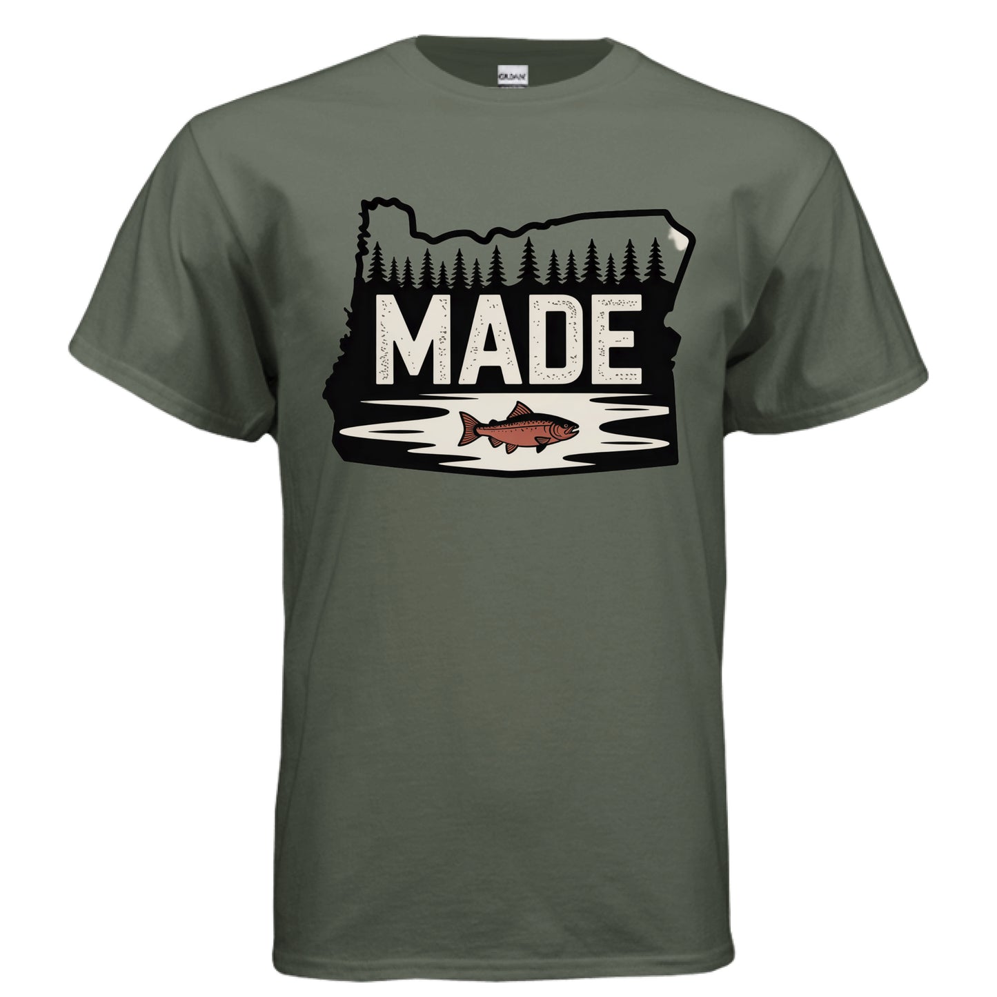 MILITARY GREEN - FRONT