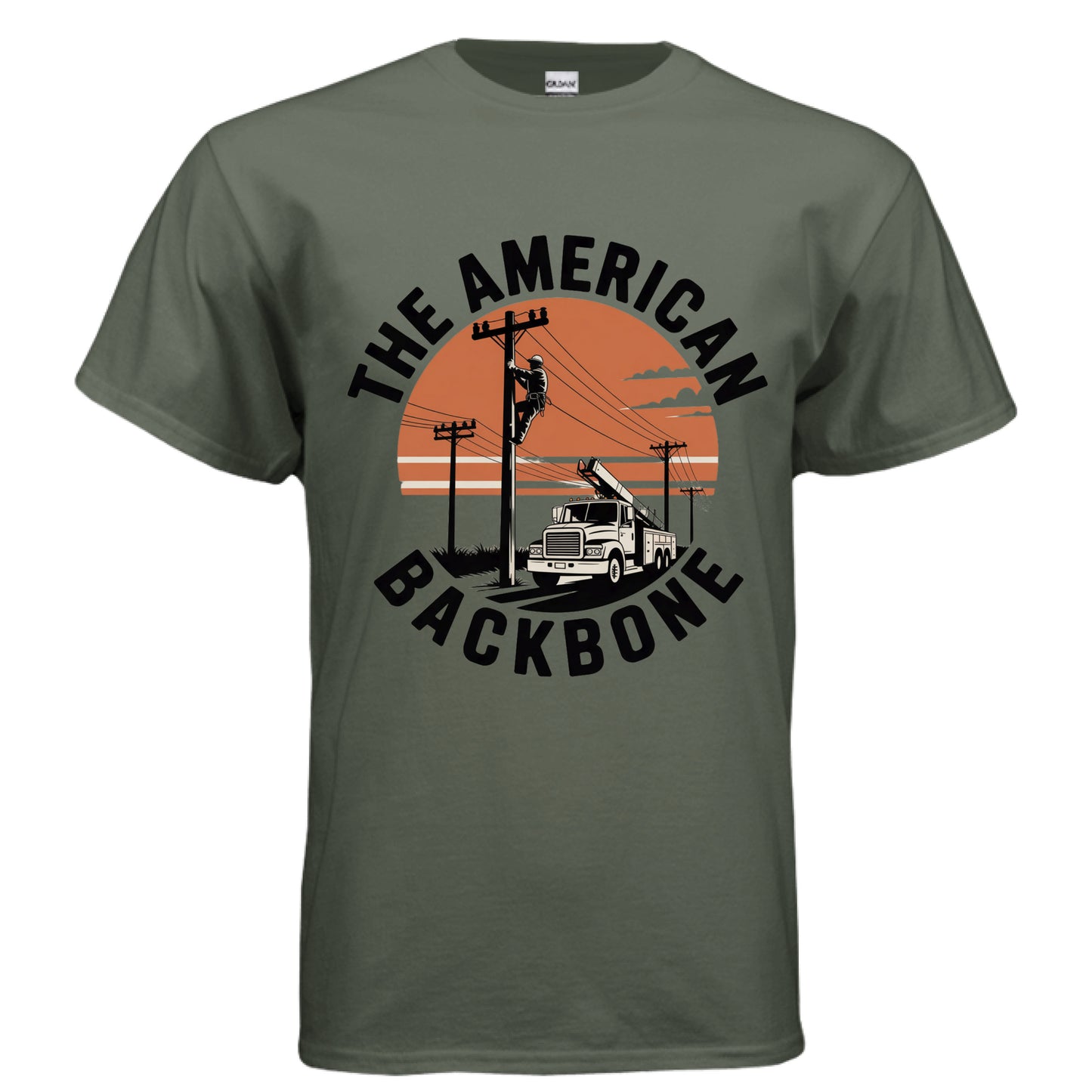 MILITARY GREEN - FRONT