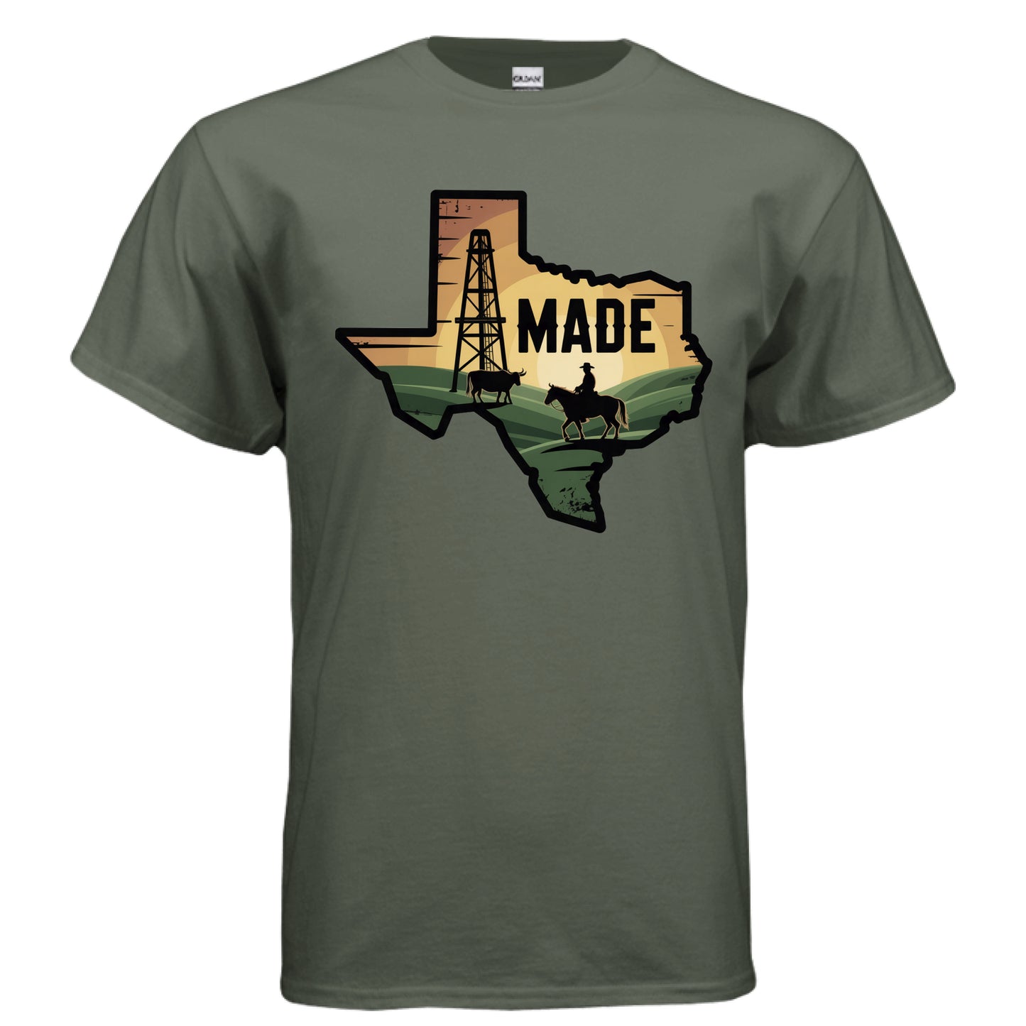MILITARY GREEN - FRONT