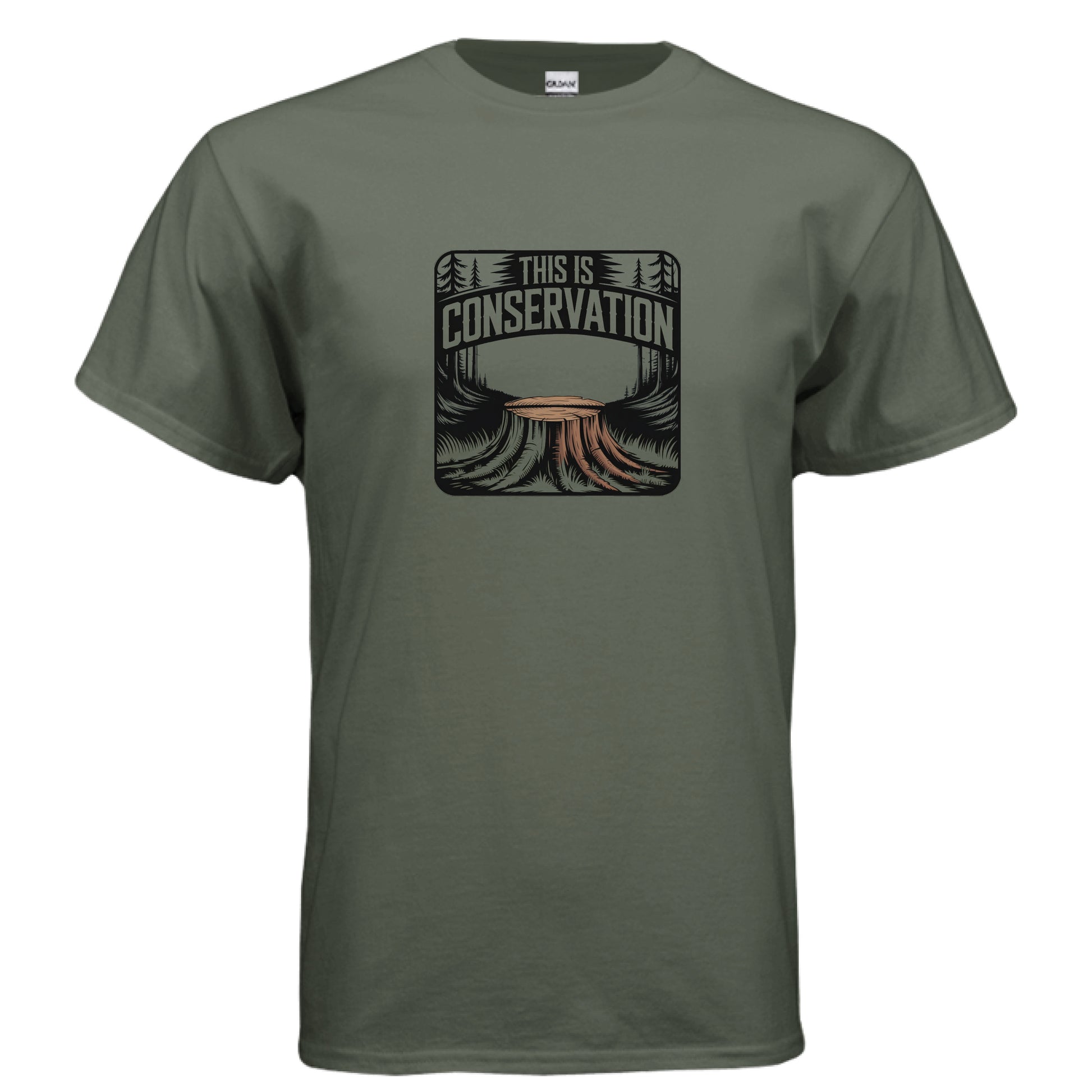 MILITARY GREEN - FRONT