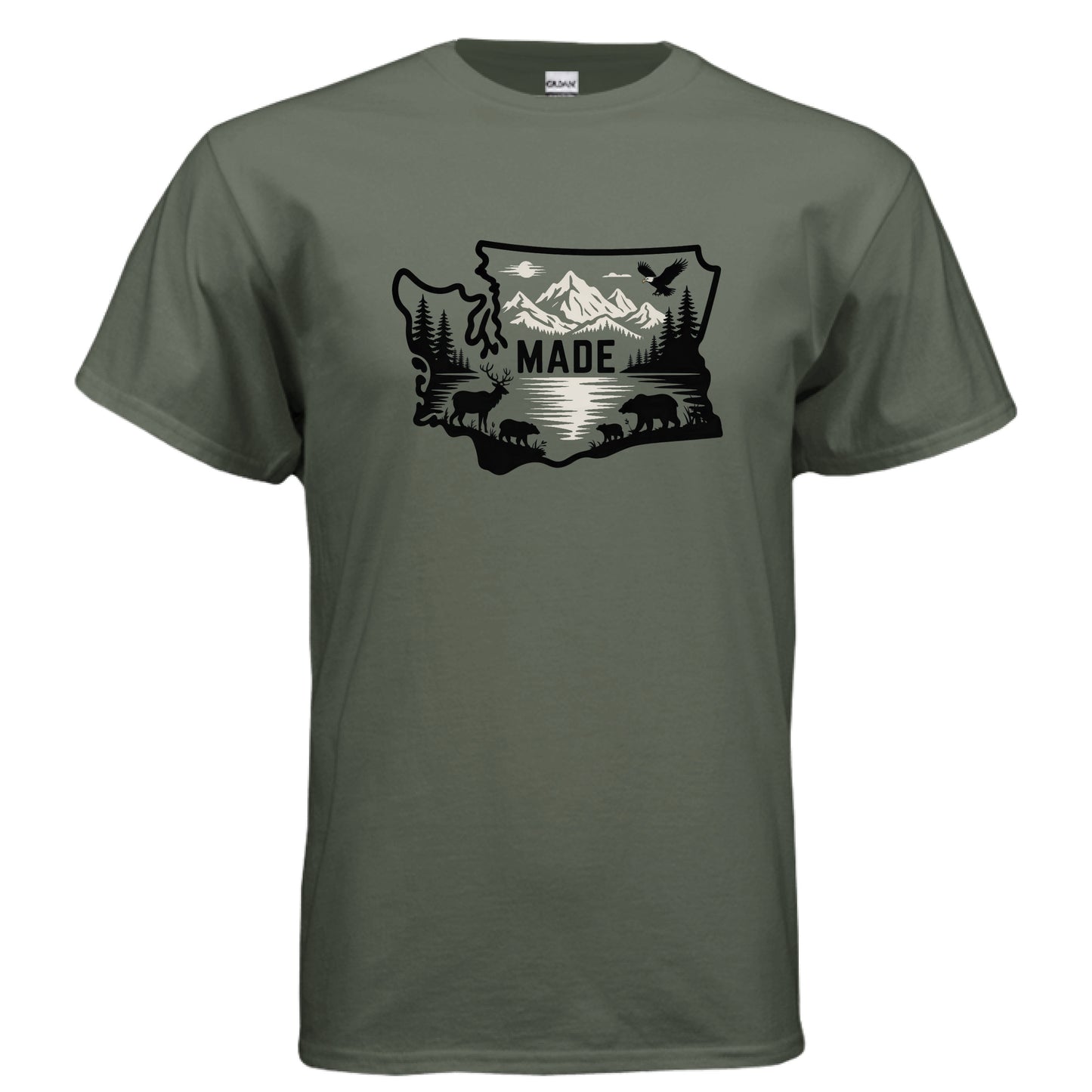MILITARY GREEN - FRONT