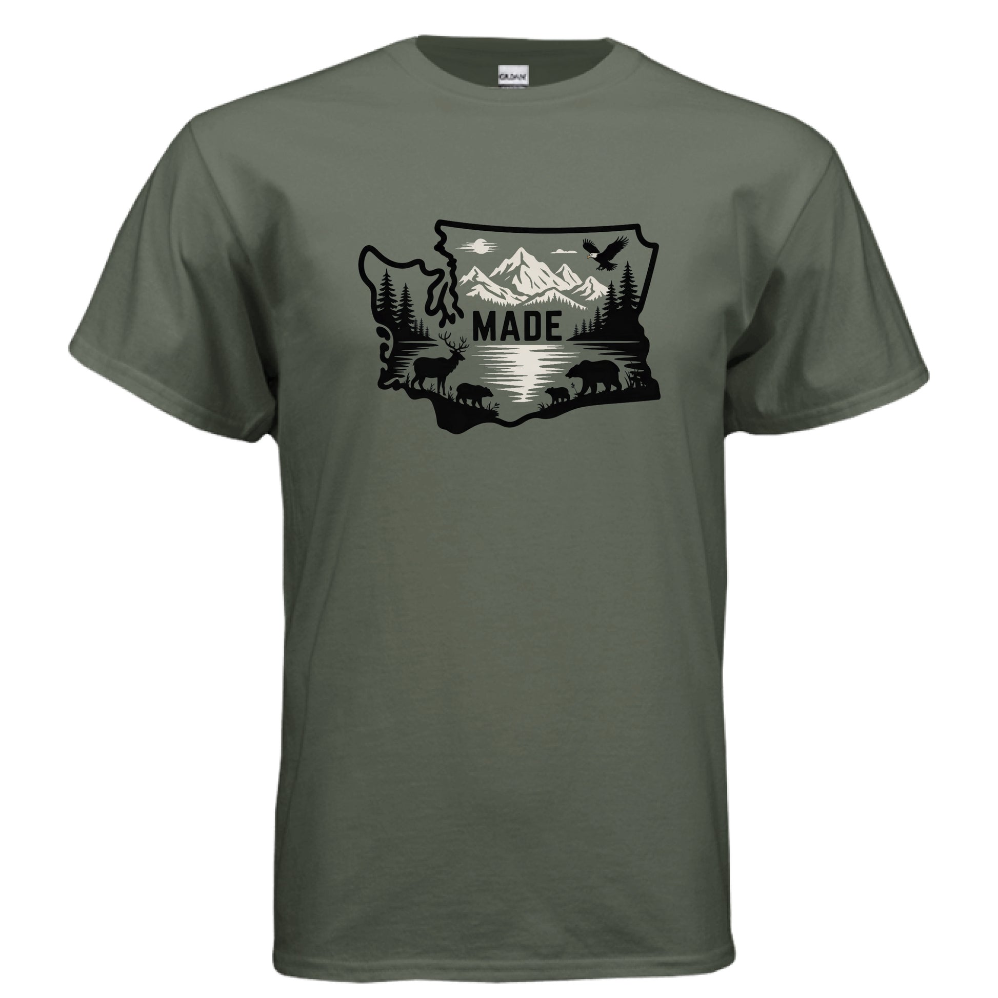 MILITARY GREEN - FRONT