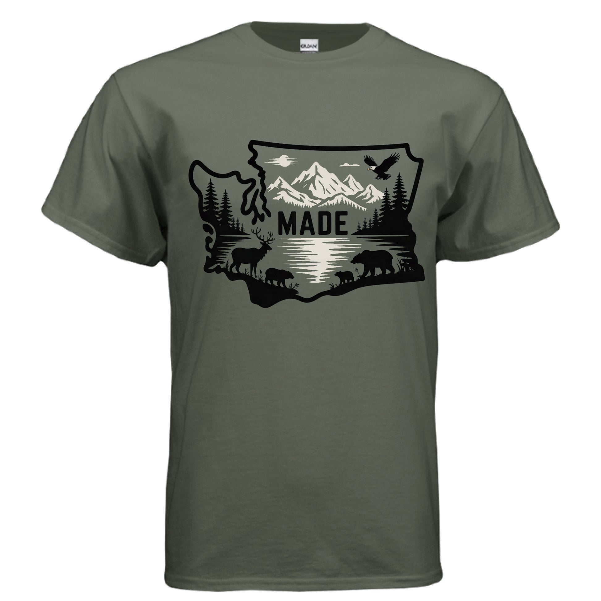 MILITARY GREEN - FRONT