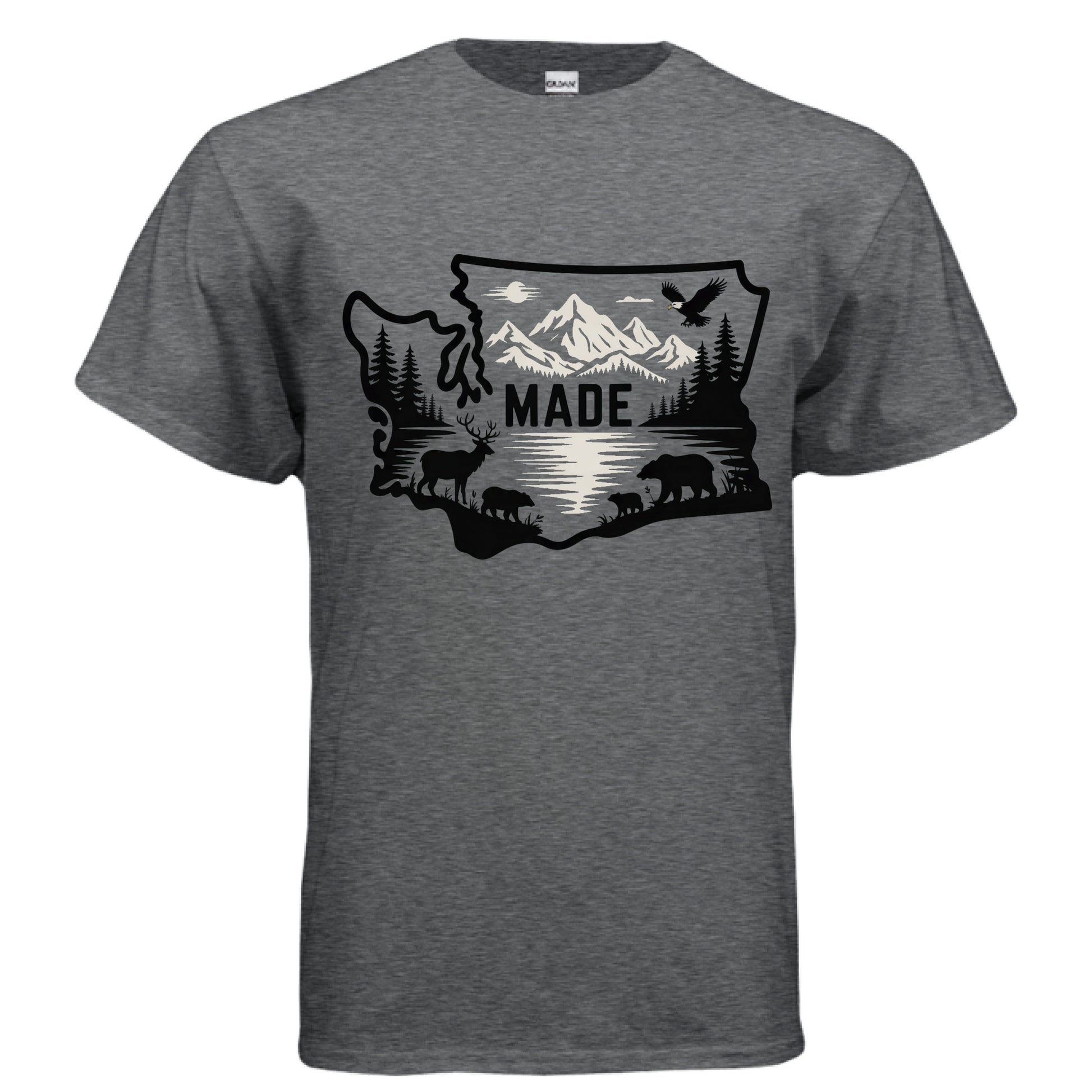 DARK HEATHER - FRONT