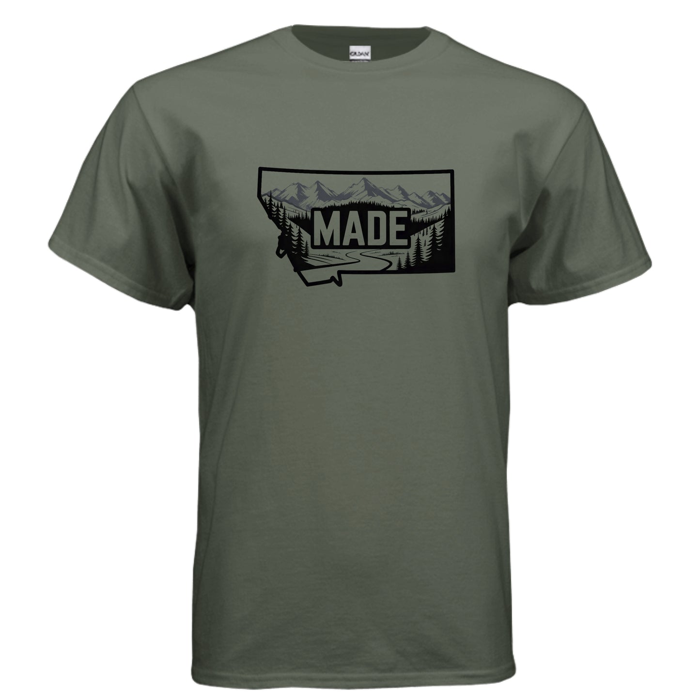 MILITARY GREEN - FRONT