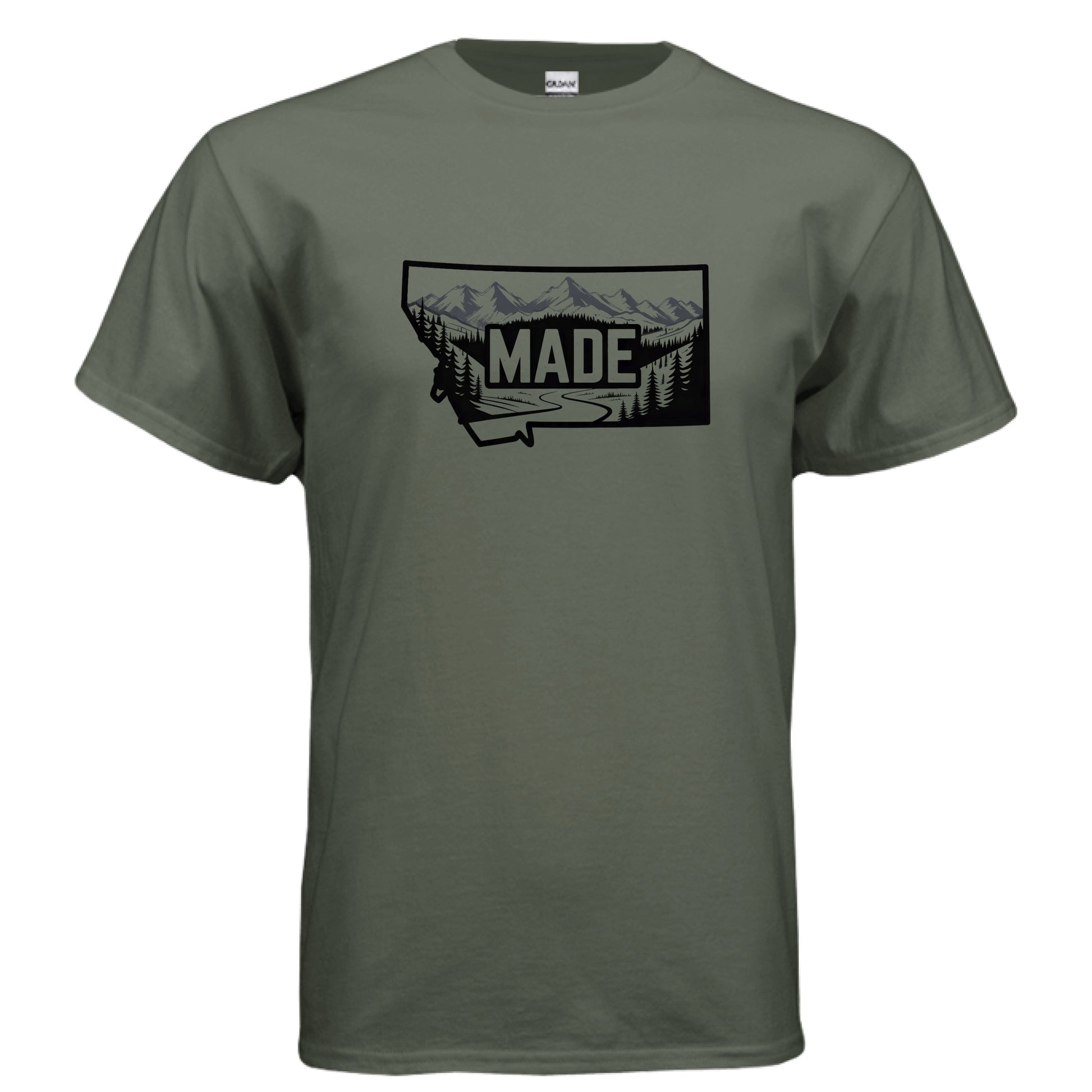 MILITARY GREEN - FRONT