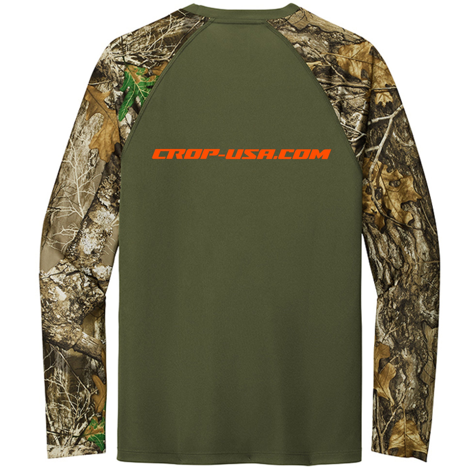 Olive Drab Green/ Realtree Edge - BACK