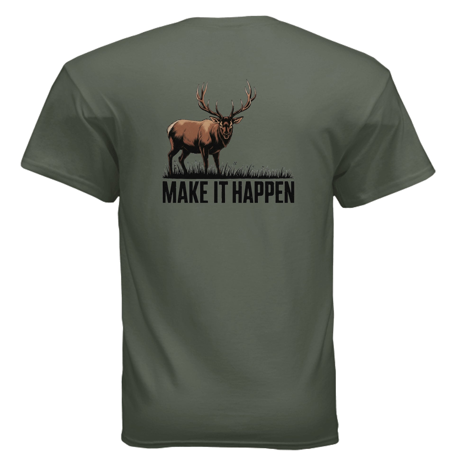 MILITARY GREEN - BACK