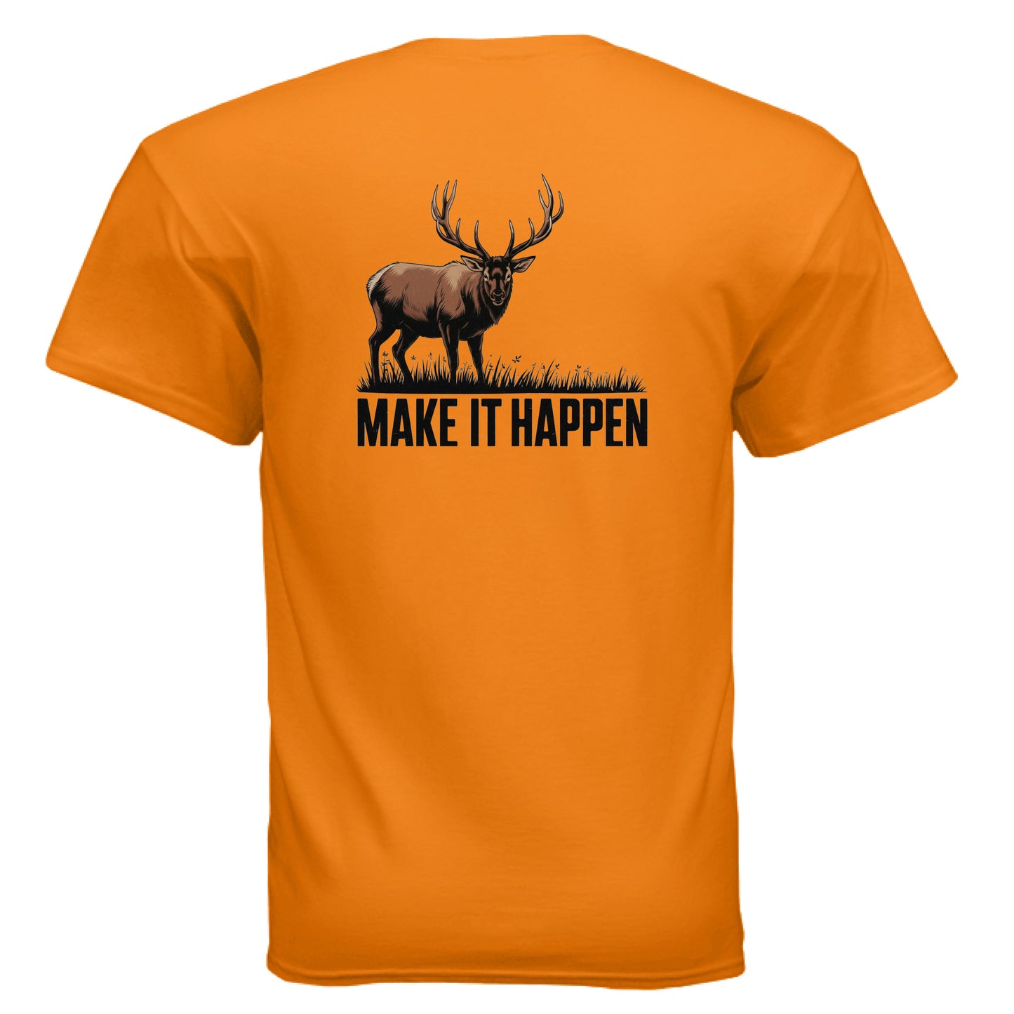 SAFETY ORANGE - BACK