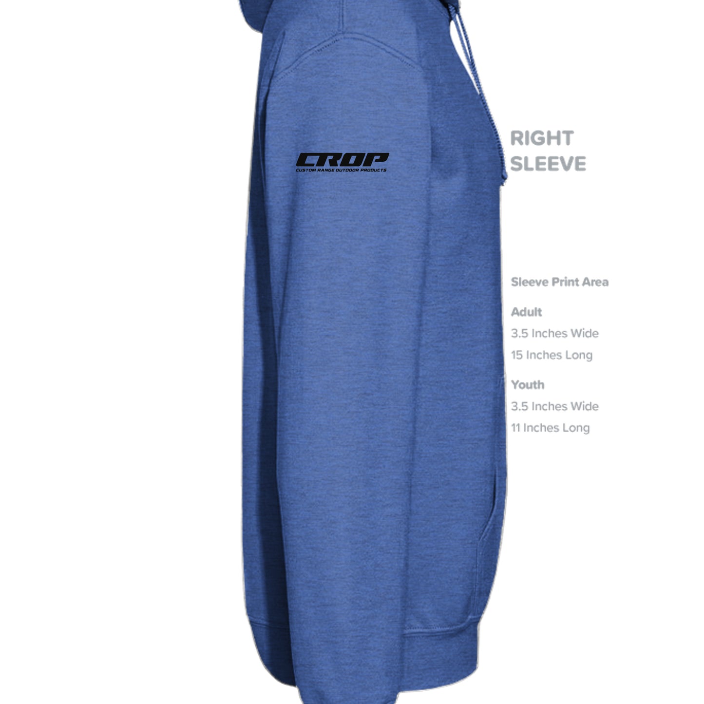 Heather Sport Royal - G185 - SLEEVE_RIGHT