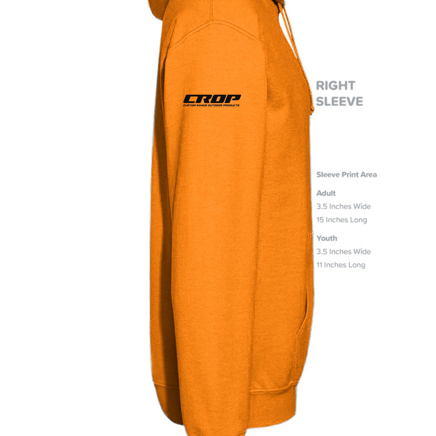 SAFETY ORANGE - G185 - SLEEVE_RIGHT